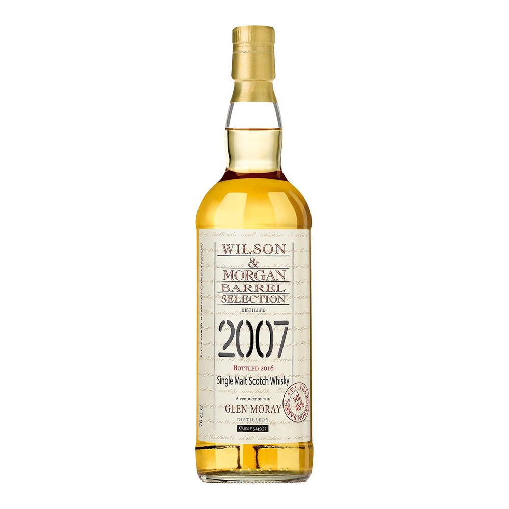 Glen Moray 9 Years Old 2007 Cask #5245/57 (Wilson & Morgan)