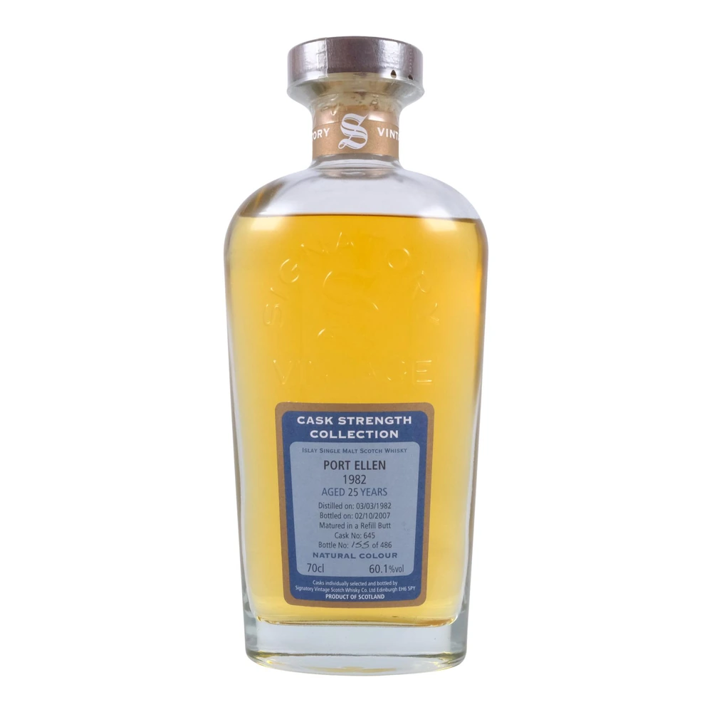 Port Ellen 25 Years Old 1982 Cask #645 (Signatory)