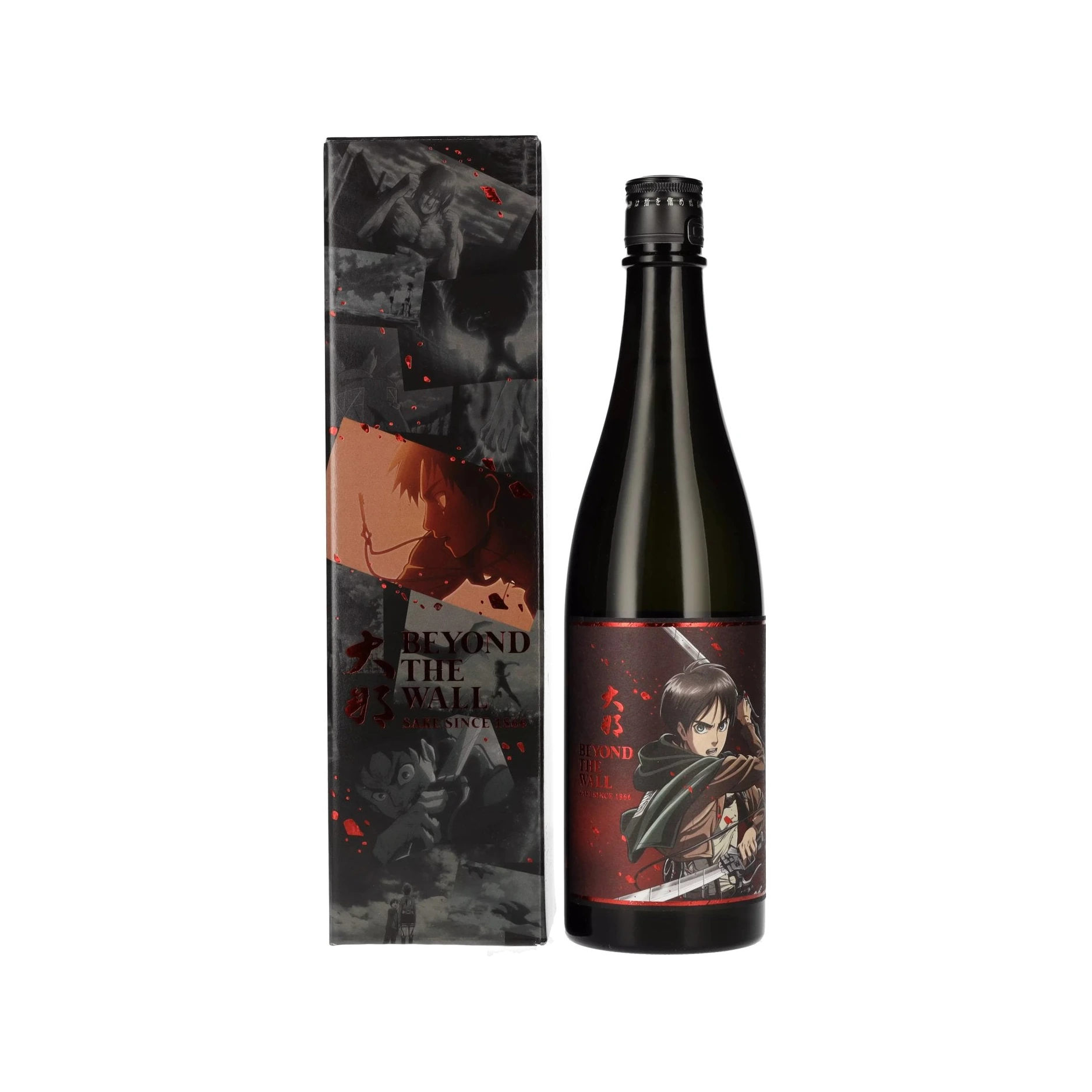 Attack on Titan x Beyond the Wall Eren Model Japanese Sake