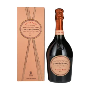 Laurent Perrier Champagne Cuvée Rosé Brut in gift box