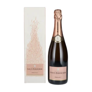 Louis Roederer Champagne Rosé Vintage 2017 in gift box
