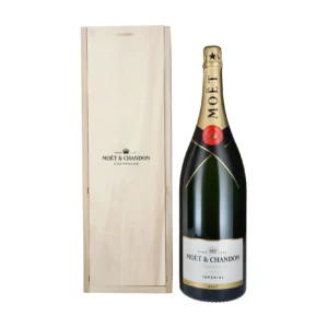 Moët & Chandon Champagne Impérial Brut in wooden box
