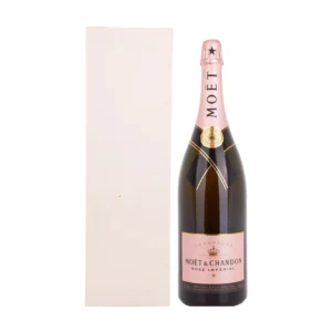 Moët & Chandon Champagne Rosé Impérial Brut in wooden box