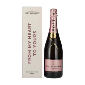 Moët & Chandon Champagne Rosé Impérial Brut Love in gift box