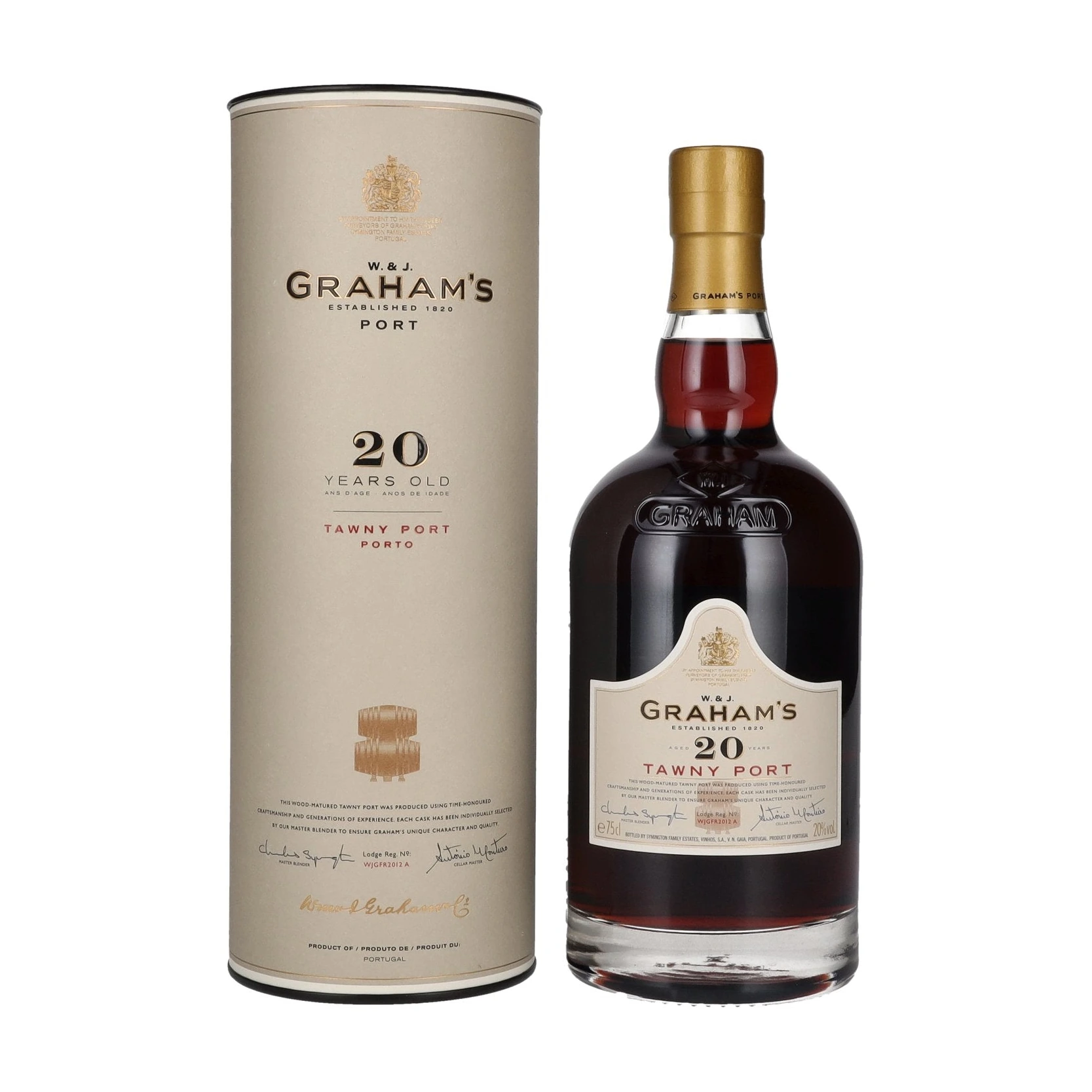 W. & J. Graham's Tawny Port 20 Years Old in Geschenkbox