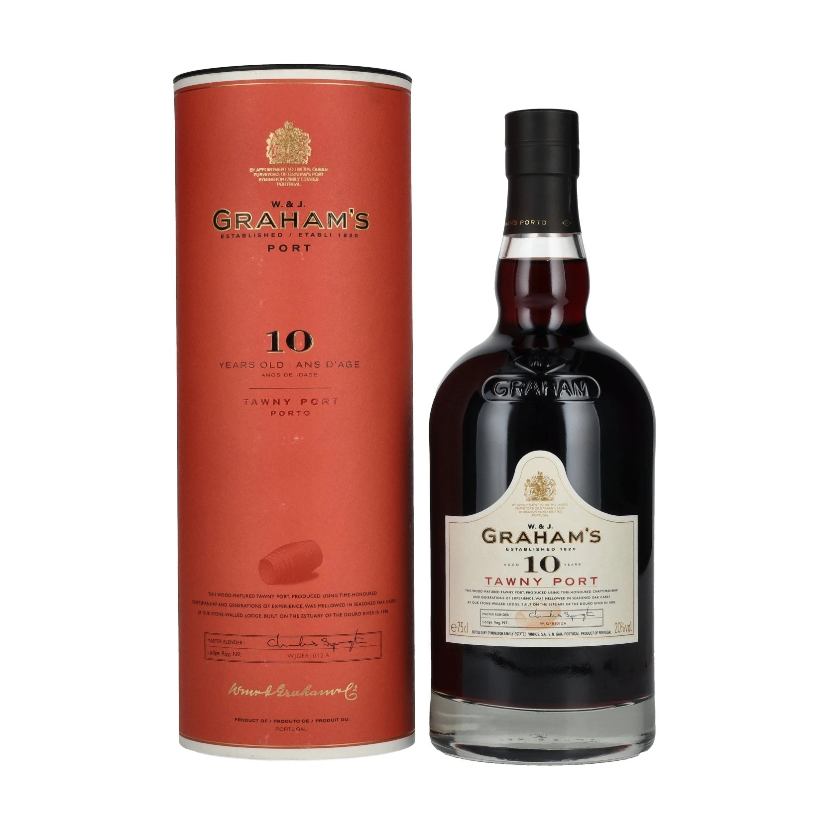 W. & J. Graham's Tawny Port 10 Years Old in Geschenkbox