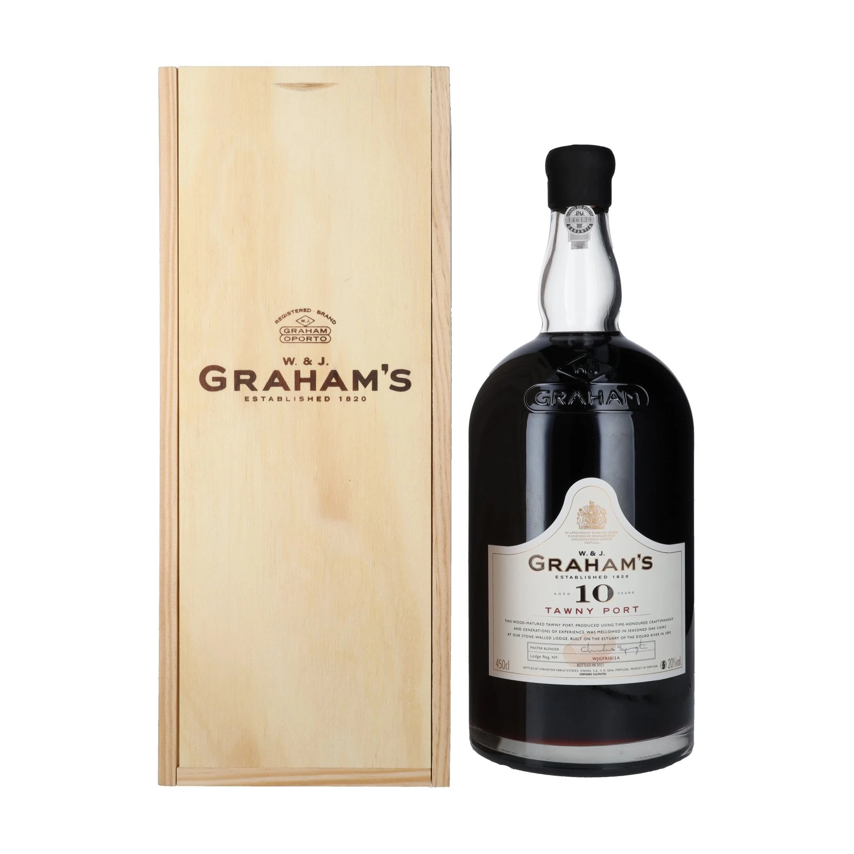 W. & J. Graham's Tawny Port 10 Years Old in Holzkiste