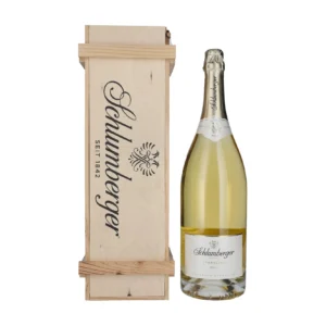 Schlumberger Sparkling Vintage Sekt Brut in wooden box