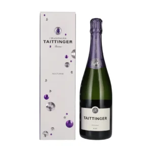 Taittinger Champagne Nocturne Sec in gift box