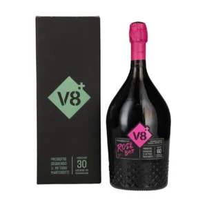 V8+ Lele Prosecco Rosé Brut Millesimato DOC 2022 in gift box