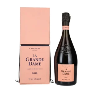 Veuve Clicquot Champagne La Grande Dame Brut Rosé 2018 in gift box